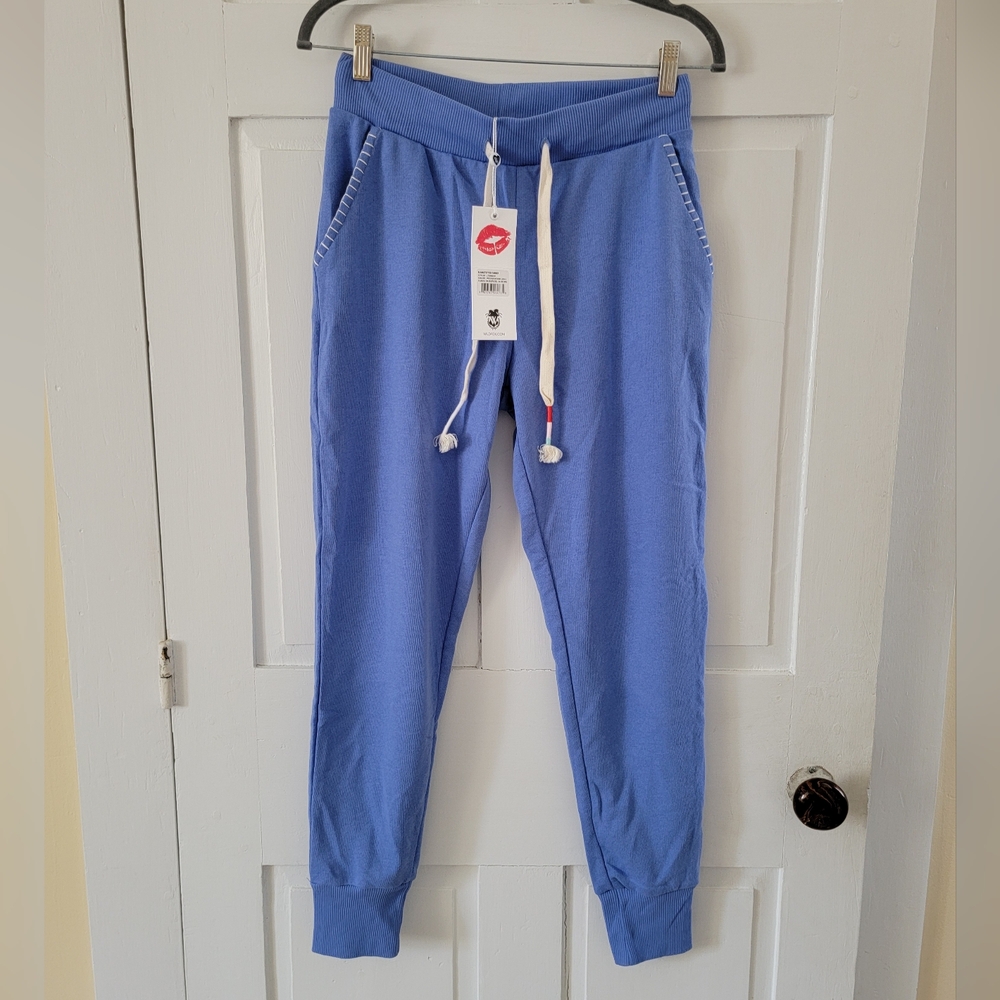 Wildfox Blanket Stitch Parker Pants
